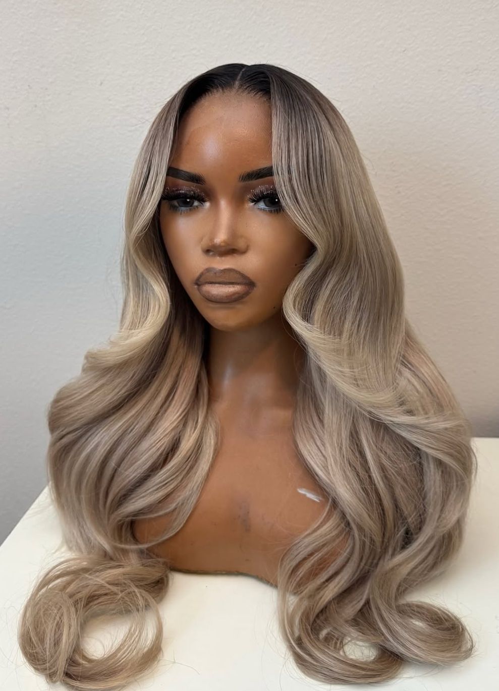 PapaHair long human hair wig