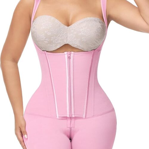 Fajas Colombianas Moldeadoras Post-Surgery Compression Girdle: Tummy Control Body Shaper