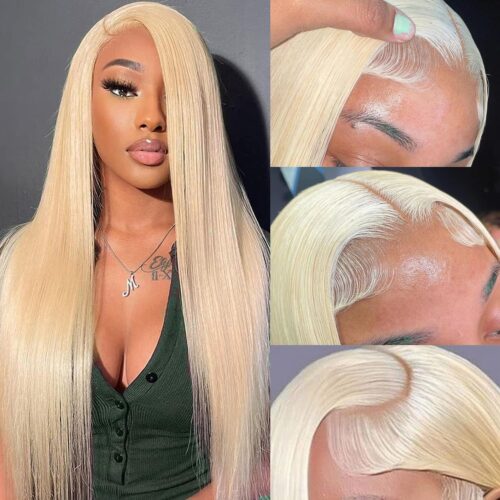 Radiant Blonde Glamour – 30” HD Lace Frontal Wig with Baby Hair & Glueless Comfort!