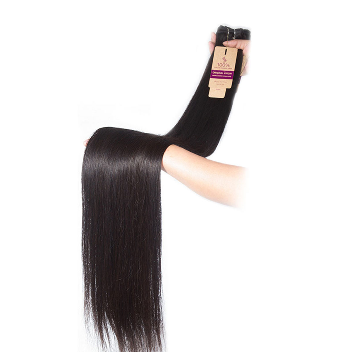 Virgin Straight Human Hair Bundles – 30” to 40” | 100% Unprocessed