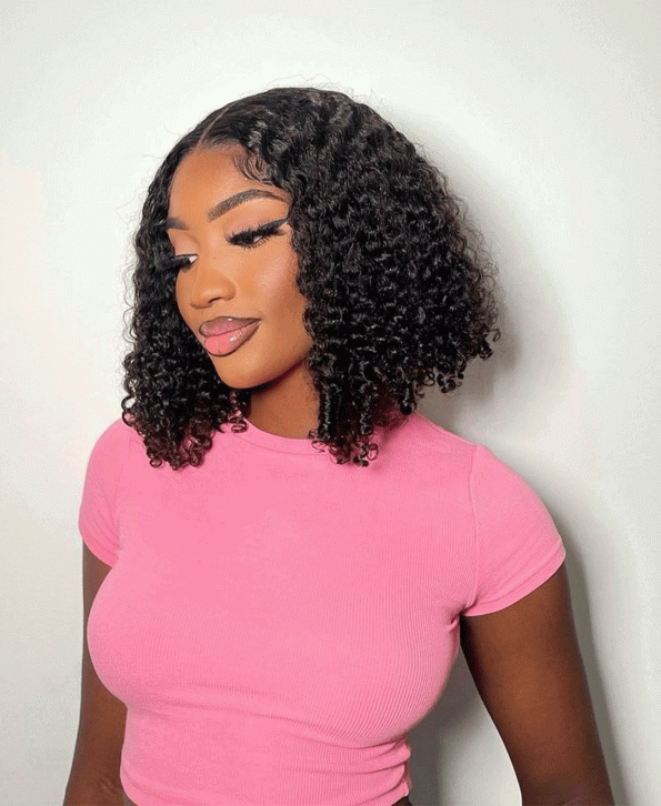 PapaHair Beauty | Upgrade 6×5 Pre-cut Lace Short Cut Curly Bob Wig – Wear & Go Glueless