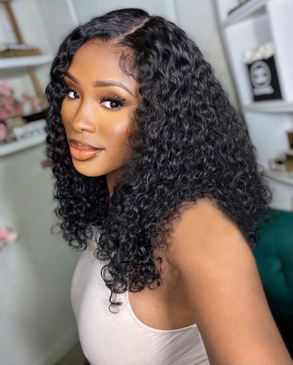 PapaHair Beauty | Pre-cut Lace Bouncy Water Wave Short Bob Wear & Go Glueless Wig - Image 5