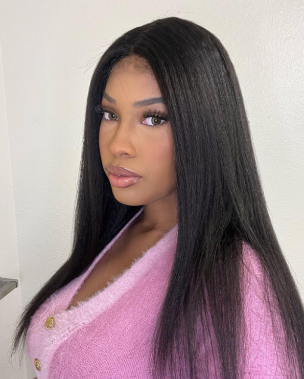 PapaHair Beauty | Pre-cut Lace Wig – Wear & Go Glueless Kinky Straight HD Lace Closure