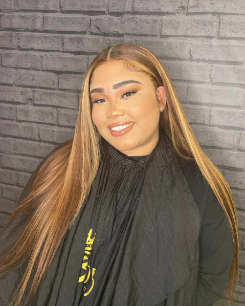 Honey Blonde Balayage Straight-to-Wave Lace Front Wig – 13×4 | 180% Density | 100% Human Hair