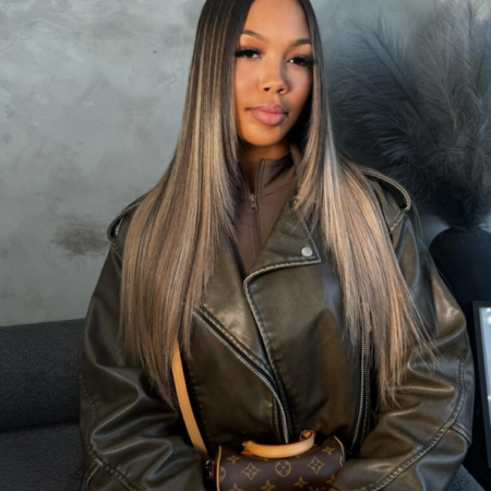 PapaHair Beauty | Honey Blonde Layered Straight Glueless HD Lace Wig – 6×5 | 180% Density - Image 8