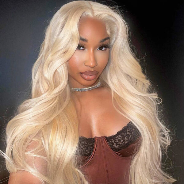 613 Blonde 6×5 Pre-cut HD Lace Closure Wig