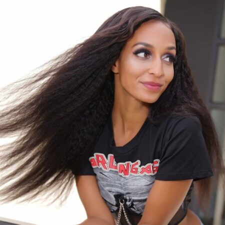 PapaHair Beauty | Kinky Straight Glueless HD Lace Wig – 6×5 | Pre-Bleached Knots | 250% Density - Image 4