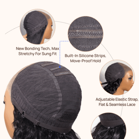 PapaHair Beauty | 7x5 Invisible Knots 4D Mixed Texture Curls – Twist × Finger Coils × Burmese Curl × Tight Water Wave Glueless Human Hair Wig - Image 7