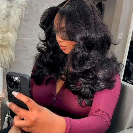PapaHair Beauty | Pre-styled Butterfly Haircut Pop Layers Wig 250% Density 6×5 Wear Go Glueless Wig - Image 2