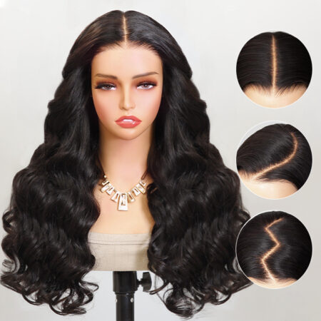 PapaHair Beauty | Body Wave Glueless HD Lace Frontal Wig – Available in 13×4 or 13×6, Pre-everything™ Human Hair Wigs, 250% Density - Image 2