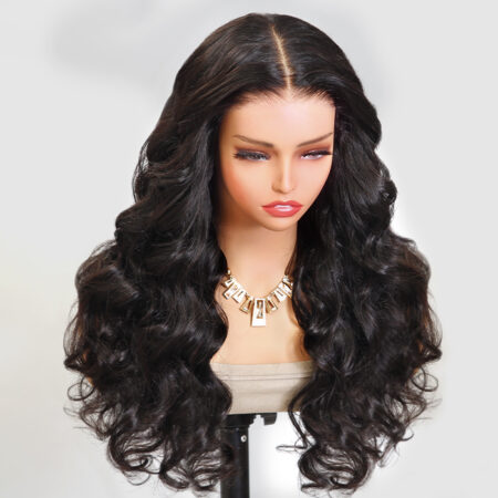 PapaHair Beauty | Body Wave Glueless HD Lace Frontal Wig – Available in 13×4 or 13×6, Pre-everything™ Human Hair Wigs, 250% Density - Image 3
