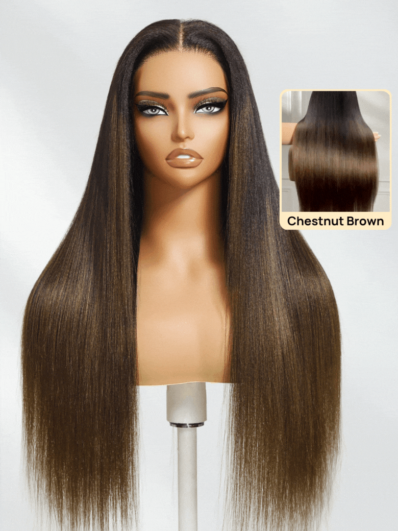 PapaHair Beauty | Sleek. Strong. Seamless – Bone Straight 7x6 HD Lace Wig with PartingMax Glueless Fit - Image 9