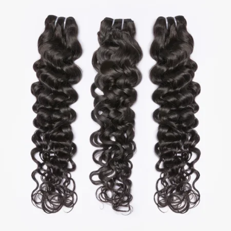 Virgin Human Hair Bundle Mix – Choose 3 Textures | Body Wave, Water Wave, Deep Wave, Yaki Straight, Silky Straight - Image 9