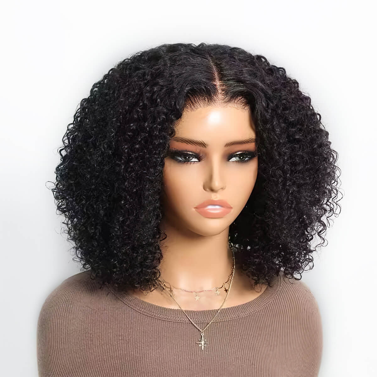 PapaHair Beauty | Kinky Curly Short Bob Wig 6×5 Pre-cut Hd Lace Wear Go Glueless Wig 180% Density