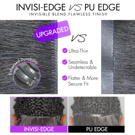 Soft Body Wave Seamless Clip-In Extensions – Invisible Edge | 100% Human Hair - Image 4