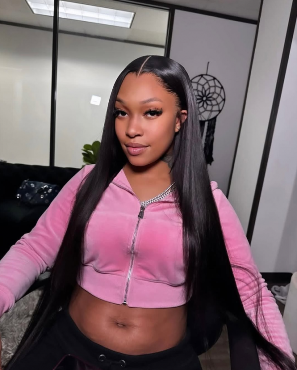 PapaHair Beauty | Pull-N-Go 13×6 Straight Glueless Full Frontal HD Lace Wig