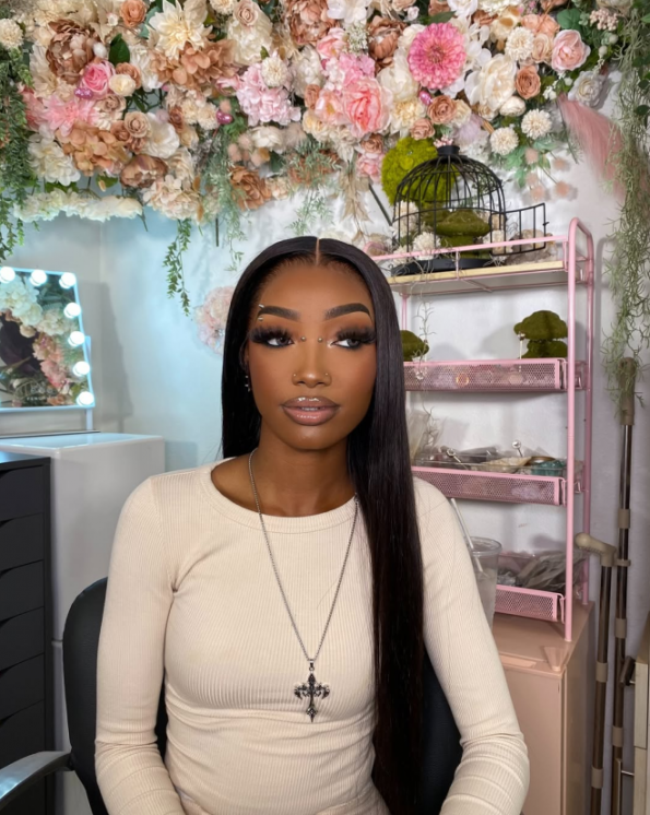 PapaHair Beauty | Pull-N-Go 13×6 Straight Glueless Full Frontal HD Lace Wig