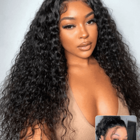 PapaHair Beauty | 7x5 No Slip Wig Invisible Knots Water Wave BlendAway HD Glueless Lace Wig Put On and Go - Image 2