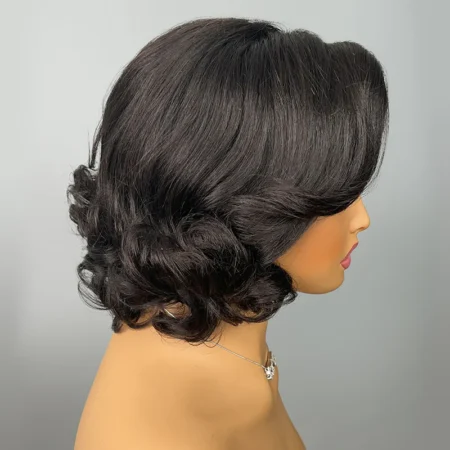 PapaHair Beauty | Glueless Lace Wigs Undetectable Lace Loose Wave Wig 250% Density Super Double Drawn Bouncy Curly Hair - Image 8