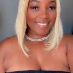 T4 Blonde bob-wig
