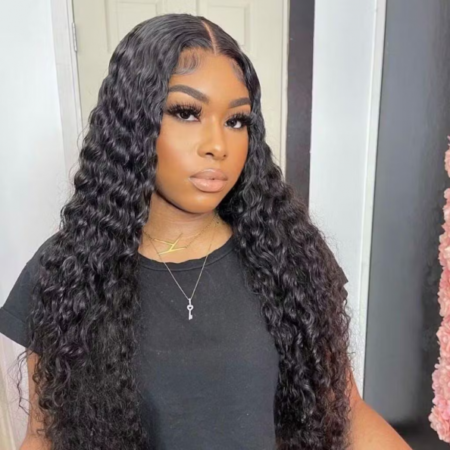 PapaHair Beauty | Pre-cut Lace Water Wave Wear & Go Glueless Wig – 6×5 Pre-bleached Knots, 250% Density, One Step Install - Image 8