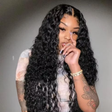 PapaHair Beauty | Pre-cut Lace Water Wave Wear & Go Glueless Wig – 6×5 Pre-bleached Knots, 250% Density, One Step Install - Image 10
