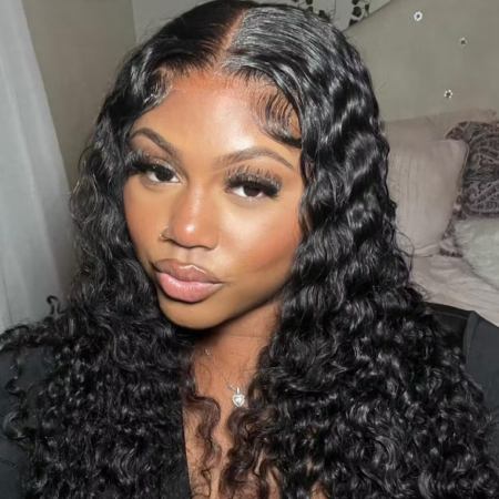 PapaHair Beauty | Pre-cut Lace Water Wave Wear & Go Glueless Wig – 6×5 Pre-bleached Knots, 250% Density, One Step Install - Image 11