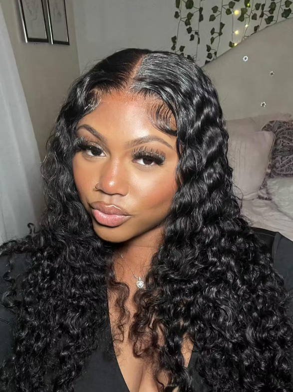 PapaHair Beauty | Pre-cut Lace Water Wave Wear & Go Glueless Wig – 6×5 Pre-bleached Knots, 250% Density, One Step Install