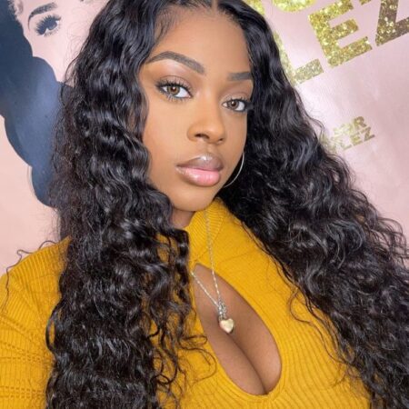 PapaHair Beauty | Pre-cut Lace Water Wave Wear & Go Glueless Wig – 6×5 Pre-bleached Knots, 250% Density, One Step Install - Image 14
