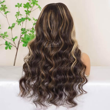 PapaHair Beauty | Glueless Balayage Highlight Pre-Cut 6×5 HD Lace & Bleached Knots - Image 5