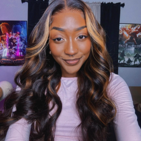 PapaHair Beauty | Glueless Balayage Highlight Pre-Cut 6×5 HD Lace & Bleached Knots - Image 6