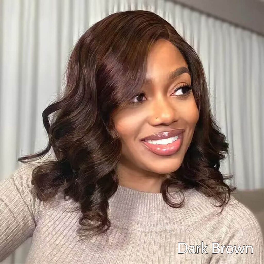 dark-brown-glueless-short-body-wave-wig-