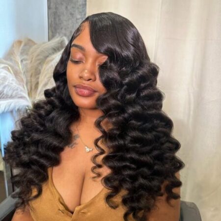 Loose Deep Wave 13×4 / 13×6 HD Lace Frontal Wigs – Pre-everything™ Glueless HD Lace Wigs, 250% Density - Image 8