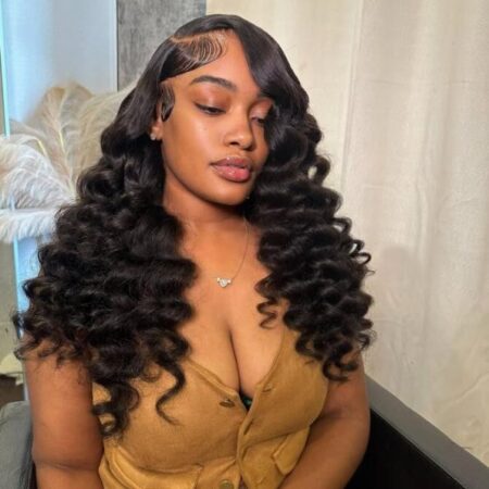 Loose Deep Wave 13×4 / 13×6 HD Lace Frontal Wigs – Pre-everything™ Glueless HD Lace Wigs, 250% Density - Image 14