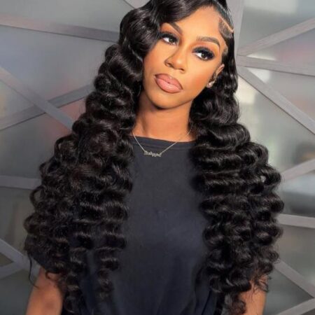 Loose Deep Wave 13×4 / 13×6 HD Lace Frontal Wigs – Pre-everything™ Glueless HD Lace Wigs, 250% Density - Image 11