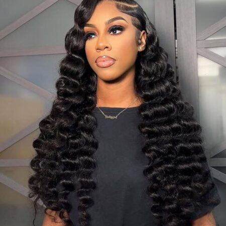 Loose Deep Wave 13×4 / 13×6 HD Lace Frontal Wigs – Pre-everything™ Glueless HD Lace Wigs, 250% Density - Image 16