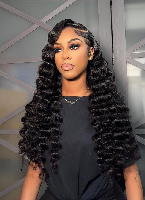 Loose Deep Wave 13×4 / 13×6 HD Lace Frontal Wigs – Pre-everything™ Glueless HD Lace Wigs, 250% Density