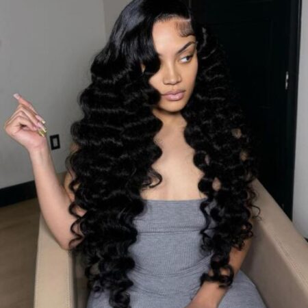 Loose Deep Wave 13×4 / 13×6 HD Lace Frontal Wigs – Pre-everything™ Glueless HD Lace Wigs, 250% Density - Image 15