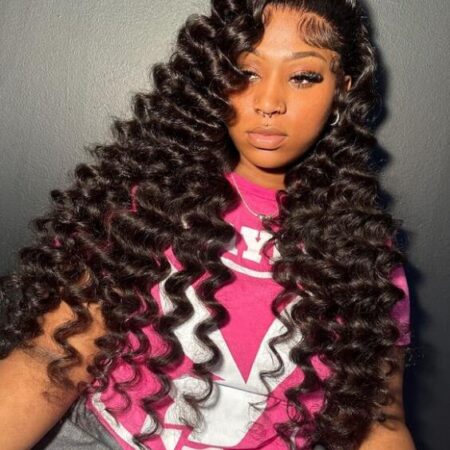 Loose Deep Wave 13×4 / 13×6 HD Lace Frontal Wigs – Pre-everything™ Glueless HD Lace Wigs, 250% Density - Image 20