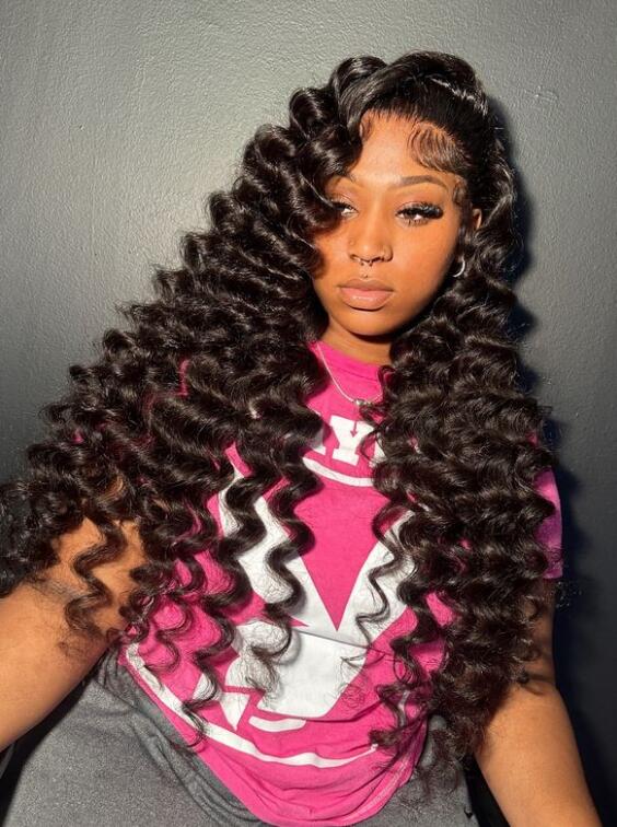 Loose Deep Wave 13×4 / 13×6 HD Lace Frontal Wigs – Pre-everything™ Glueless HD Lace Wigs, 250% Density