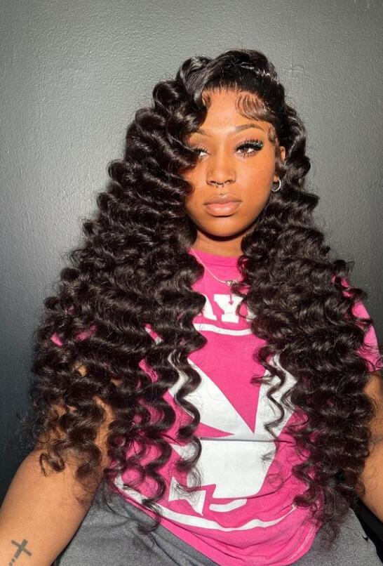Loose Deep Wave 13×4 / 13×6 HD Lace Frontal Wigs – Pre-everything™ Glueless HD Lace Wigs, 250% Density