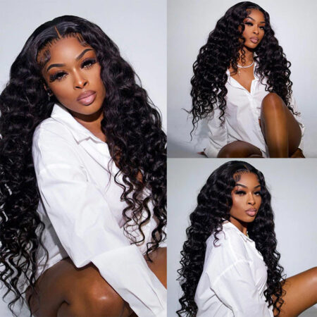 Loose Deep Wave 13×4 / 13×6 HD Lace Frontal Wigs – Pre-everything™ Glueless HD Lace Wigs, 250% Density - Image 19