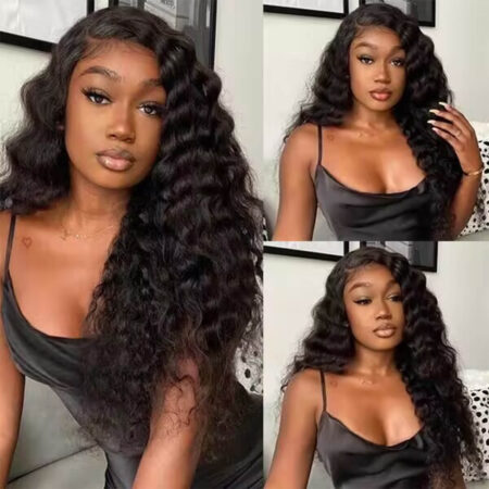 Loose Deep Wave 13×4 / 13×6 HD Lace Frontal Wigs – Pre-everything™ Glueless HD Lace Wigs, 250% Density - Image 5