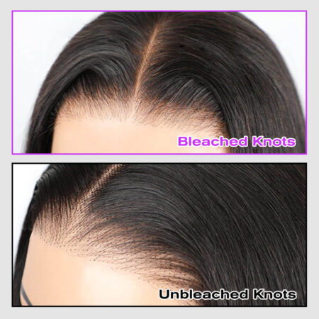 PapaHair Beauty | Wear & Go Wig – Short Bob, Pre-bleached Knots, 6×5 Pre-cut HD Lace - Image 4