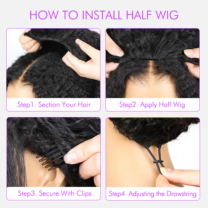 how-to-install-half-wig