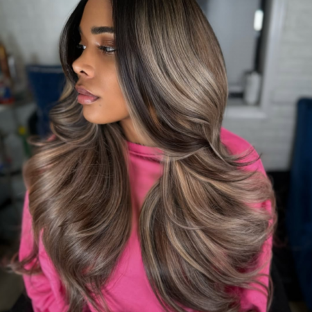 PapaHair Beauty | 6×5 Balayage Highlight Glueless Wig – Pre-bleached Knots - Image 9