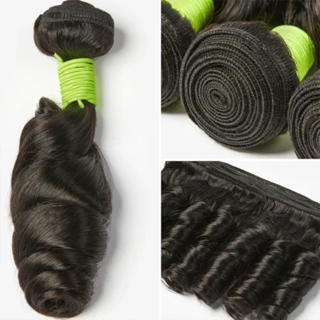 PapaHair Beauty | 1 - 3pcs Best Virgin 100% Human Hair Bundle All Textures - Image 4