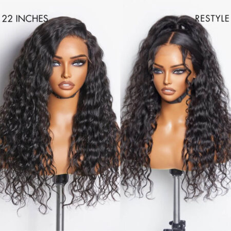 PapaHair Beauty | Pull Go Drawstring Wig – Water Wave Full Frontal - Image 6