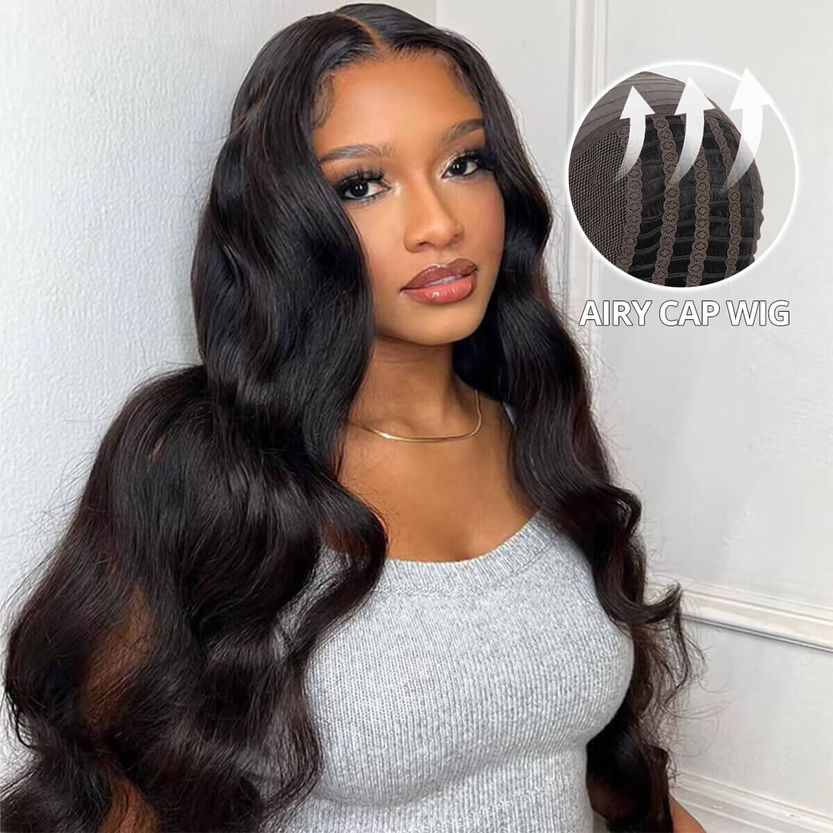 PapaHair Beauty | Pre-bleached Knots HD Lace Straight Pre-cut Lace Wear & Go Glueless Wig - Image 5
