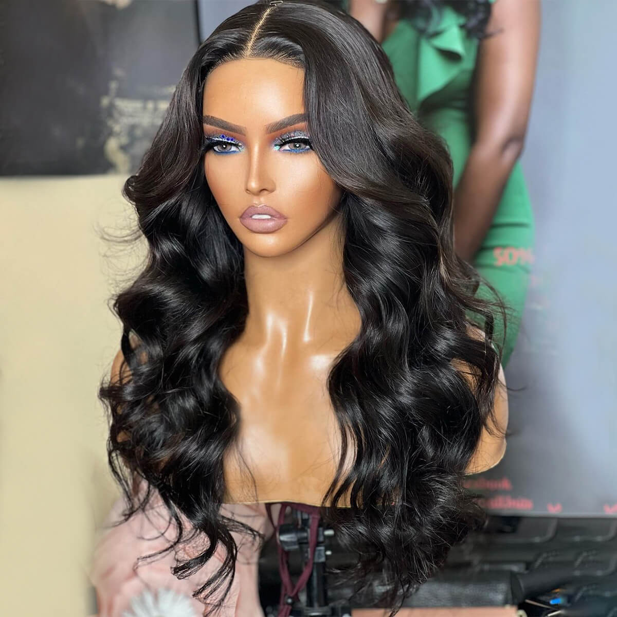 PapaHair Beauty | Pre-bleached Knots HD Lace Straight Pre-cut Lace Wear & Go Glueless Wig - Image 6